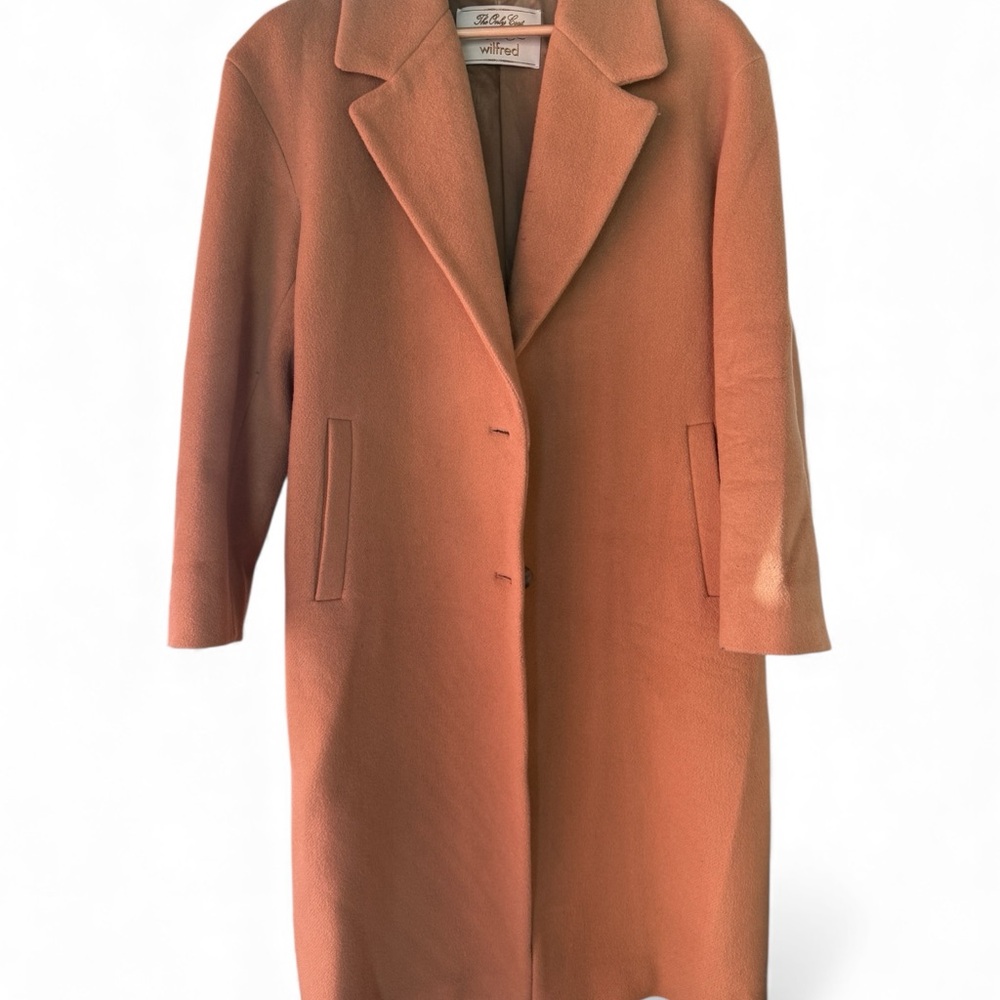 Wilfred Women's Trench Coat in Warm Camel